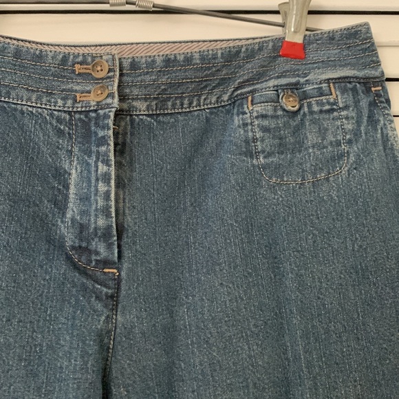 J. Jill Genuine Fit Below Waist Crop Jeans size 8 - Picture 2 of 9
